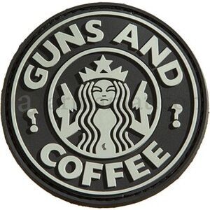 Clawgear Guns and Coffee Rubber Patch