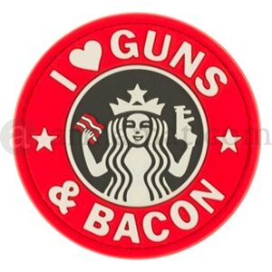 Clawgear Guns and Bacon Rubber Patch