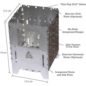 Bushcraft Essentials Outdoor Stove Bushbox XL