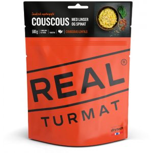 Real Turmat Couscous with Lentils and Spinach
