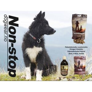 Non-stop Dogwear Pakastekuivattu naudanmaha 800g + 500ml kalaöljy kaupan päälle