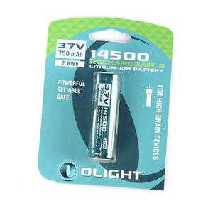 Olight 14500 Li-ion Olight, 750 mAh