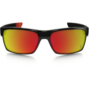 Oakley Twoface, Ferrari Collection, Polished Black w/ Ruby Iridium