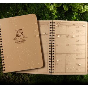 Rite in the Rain Side-Spiral Annual Calendar