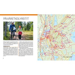 Karhunkierros Retkeilyopas 1:50 000