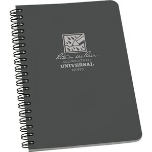 Rite in the Rain Side-Spiral Notebook Journal, 12x18cm (Custom Logo)