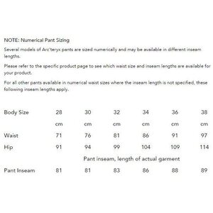 Arc'teryx Texada Pants Mens