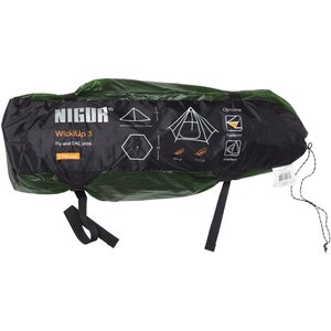 Nigor WickiUp 3 Fly and DAC pole