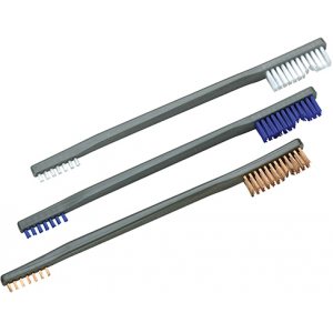 Otis 3 Pack A/P Brushes (Nylon/ Blue Nylon/ Bronze)