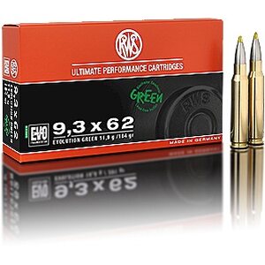 RWS 9,3x62 EVO Green 11,9g / 184gr. 20 kpl