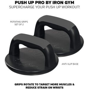 Iron Gym Rotating Push Up Grips (pair)