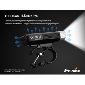 Fenix BC30R OLED Rechargeable with LED-screen