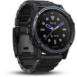 Garmin Descent Mk1, Harmaa, safiirilasi ja DLC-titaanihihna