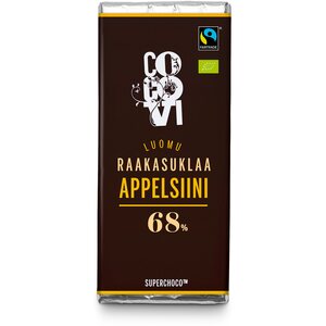 CocoVi SuperChoco Raakasuklaa 30 g 68 %