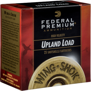 Federal Premium Wing Shok Upland Load 12/70 36g 25 kpl, 4 / 3,3 mm