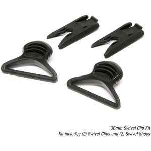 Ops-Core 36mm Goggle Swivel Clips & Shoes (2 per set)