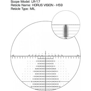 US Optics B-17 3.2-17x50 - H59