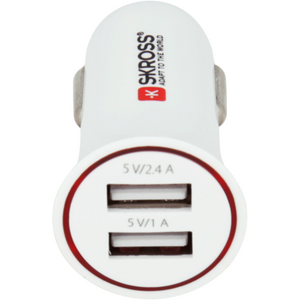 Skross Dual USB Car Charger 12V