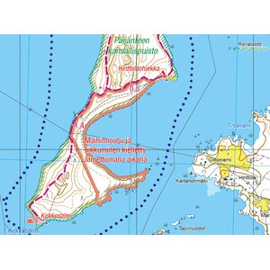 Evo Päijänne Ilvesvaellus 1:25 000 vedenkestävä ulkoilukartta 2017