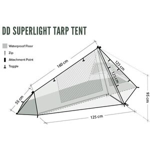 DD Hammocks DD SuperLight Tarp Tent