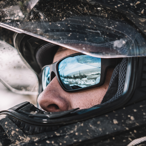 Magpul Terrain Eyewear, Polarized - Tortoise / Bronze, Blue Mirror