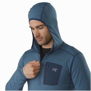 Arc'teryx Rho LT Hooded Zip Neck Mens