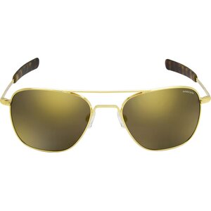 Randolph Aviator 55 Gold 23K Bayonet Glass Gold FL Mirror Polarized AR