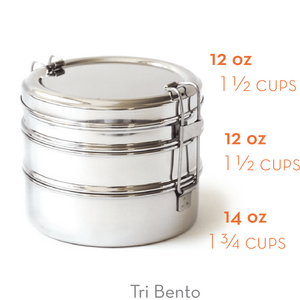 ECOlunchbox Tri Bento