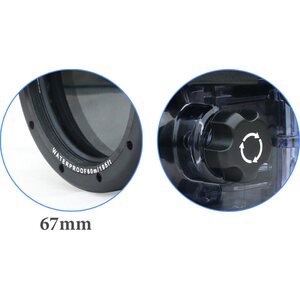 SeaFrogs RX100 I-V Underwater Housing for Sony RX100 I-V Camera