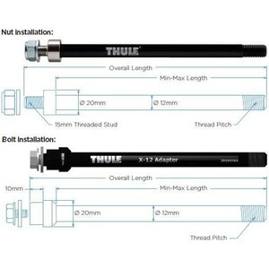 Thule Thru Axle Maxle (M12 x 1.75)
