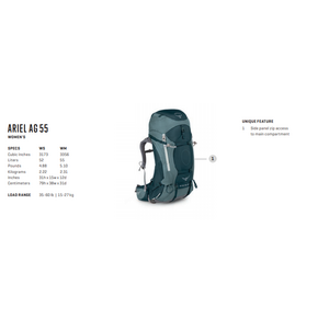 Osprey Ariel AG 55