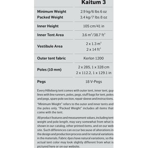 Hilleberg Kaitum 3
