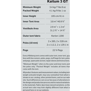 Hilleberg Kaitum 3 GT