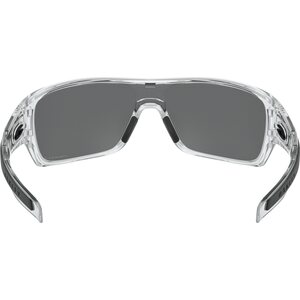 Oakley Turbine Rotor, Polished Clear w/ Prizm Black Polarized Lens