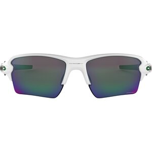 Oakley Flak 2.0 XL Team Colors, Polished White w/ Prizm Jade Iridium