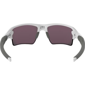 Oakley Flak 2.0 XL Team Colors, Polished White w/ Prizm Jade Iridium