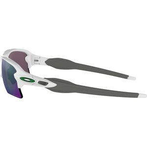 Oakley Flak 2.0 XL Team Colors, Polished White w/ Prizm Jade Iridium