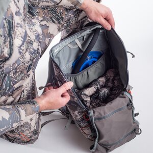 Ample room for a day hunt's essentials.