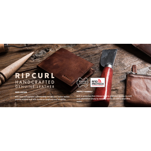 Rip Curl Essentials RFID Oversized Leather Wallet