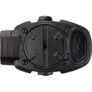 Princeton Tec Switch Rail Light, Black, 10 lm, w/Red/White LED