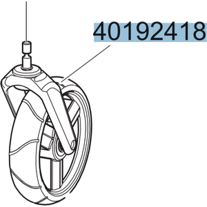 Thule Strolling Wheel 8" - Thule Coaster XT/Coaster (2014-X)