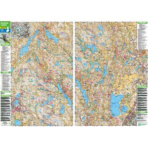 Nuuksio Luukki 1:15 000, vedenkestävä ulkoilukartta 2020