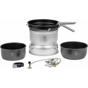 Trangia Stove 25-5 UL with gas burner , 2 saucepans (non-stick), fryingpan (non-stick)