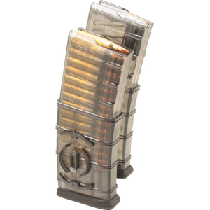 ETS AR15 Magazine, 30 Round, with Coupler, Smoke