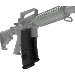 ETS AR15 Magazine, 30 Round, with Coupler, Smoke