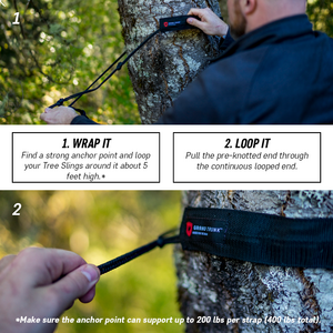 Grand Trunk Tree Slings Hanging Kit
