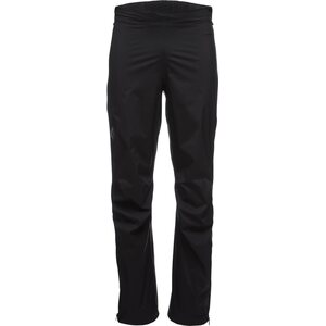 Black Diamond StormLine Stretch Full Zip Rain Pants Mens