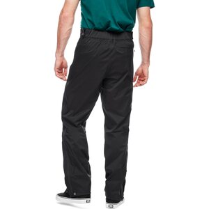 Black Diamond StormLine Stretch Full Zip Rain Pants Mens