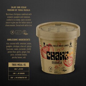 LYO Foods Bistro Organic Chana Masala with Rice