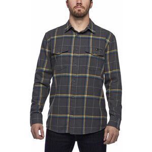 Black Diamond Valley Long Sleeve Flannel Shirt Mens